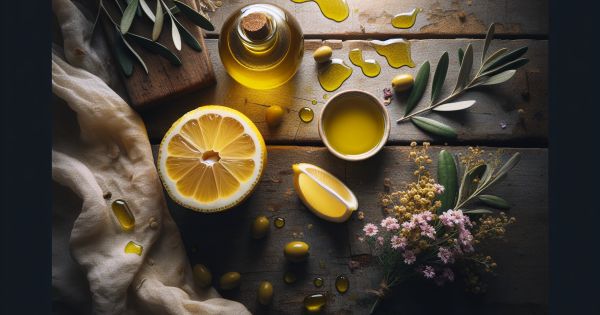 ¡Revitalízate! Descubre la mezcla milenaria de limón y aceite de oliva
