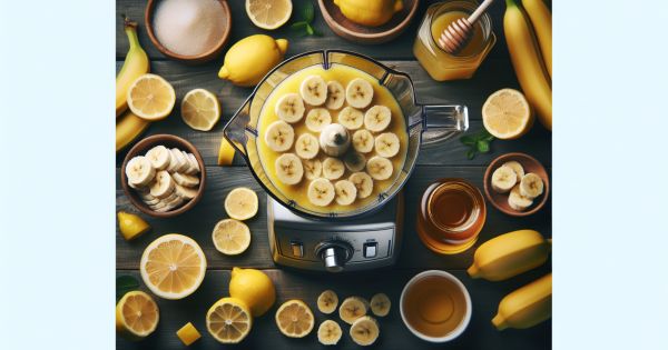 Déjate Sorprender Por Los Beneficios del Batido de Plátano Y Limón