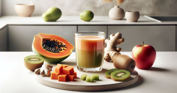 La Increíble Bebida de Papaya y Jengibre para Mejorar la Salud Digestiva