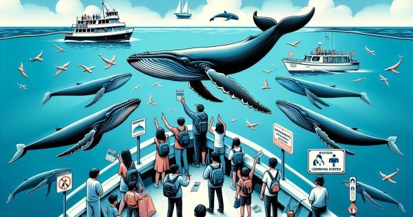 El Avistamiento de Ballenas: ¿Actividad Ícono o un Peligro para las Criaturas Marinas?