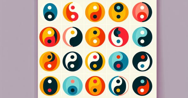 Descubre tu personalidad a través del Yin Yang de colores – ¡Es sorprendentemente preciso!