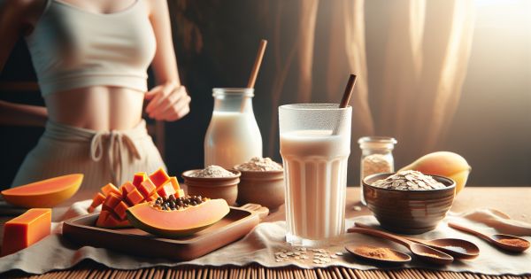 Los Secretos de un Vientre Plano: Un Batido Natural y Saludable