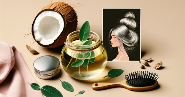 ¿Deseas Parecer 10 Años Menos? Elimina Las Canas Naturalmente y Fácilmente con Aceite de Coco