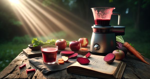 Descubre la Poción Antigua para tu Salud: Batido de Zanahoria, Remolacha y Manzana