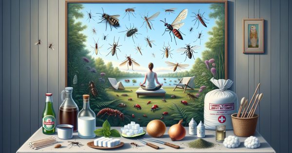 ¡Dile adiós a las molestias de las picaduras de insectos con estos remedios caseros!