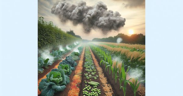 Descubriendo la amarga verdad: ¿La contaminación está haciendo que nuestras verduras sean menos nutritivas?