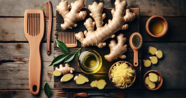 Despídete de la caída del cabello con esta fantástica mascarilla de jengibre casera