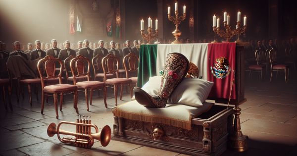El Funeral Que No Podrás Creer: ¡La Pierna de Santa Anna!