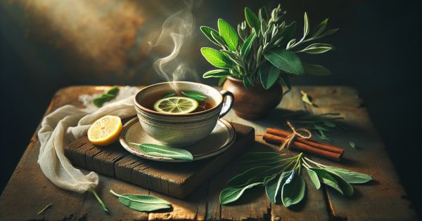 Infusión poderosa: Como usar salvia y laurel para perder peso y tener un vientre plano