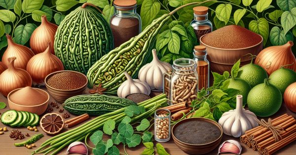 ¡Descubre los Alimentos y Hierbas Que Te Ayudarán a Disminuir Tus Niveles de Azúcar de Forma Rápida!