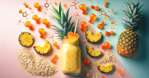 Descubre el Secreto del Batido de Piña y Avena para Combatir el Colesterol