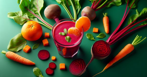 ¡Descubre el Poder Detoxificante y Energético del Batido de Remolacha y Zanahoria!