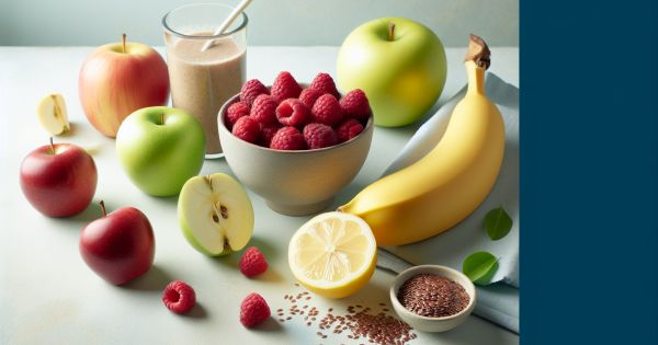 Impulsa tu dieta y llena tu día de energía con este batido de frambuesa y manzana