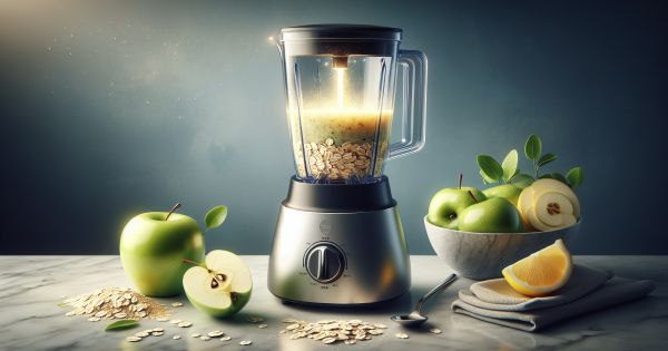 Haz desaparecer esos kilos de más con este increíble batido de manzana, avena y limón