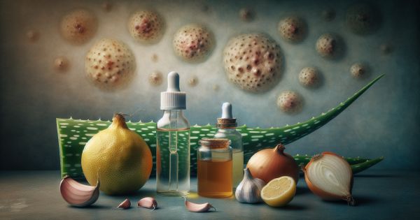 Despídete de las verrugas con estos 3 remedios naturales