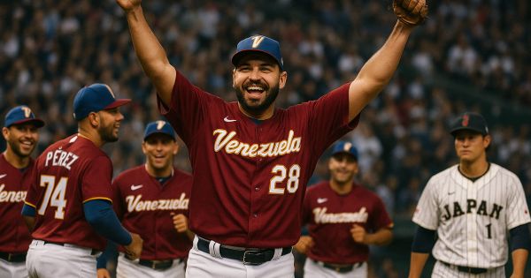 ¡Venezuela hace historia: vence a Japón y avanza a la semifinal del Clásico Mundial de Béisbol!