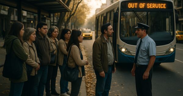 Paro de colectivos confirmado desde la medianoche: ¿Cómo afecta tu regreso a casa?