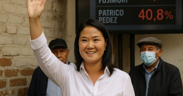 Keiko Fujimori lidera las elecciones en Perú: el país se encamina a una segunda vuelta electoral