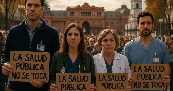 Miles de voces se alzan en defensa de la salud pública: repudio masivo a los recortes de presupuesto en Argentina