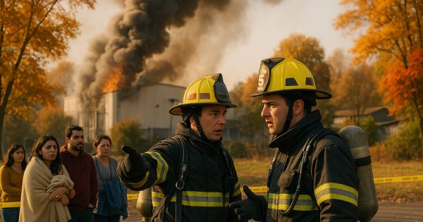 Alarma en Buin por Incendio en Frigorífico: Riesgo Químico y Evacuación Preventiva de Vecinos