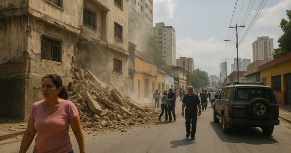 Fuerte doble sismo sacude Venezuela: lo que sabemos sobre los terremotos y la alerta de tsunami
