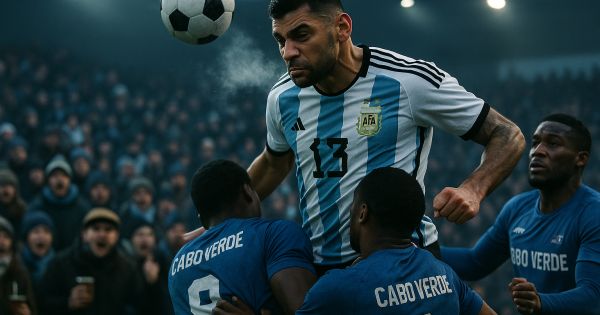Argentina avanza con sufrimiento en el Mundial: Cabo Verde la llevó al límite, pero un cabezazo de Cuti Romero la mantiene con vida