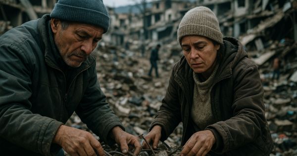 La resiliencia tras la tragedia: “Los cobreros” buscan esperanza entre los escombros en Venezuela