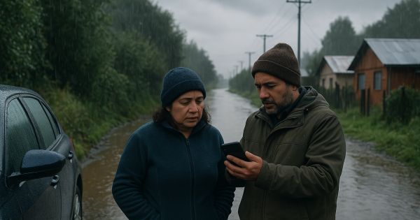 Intensas lluvias en Chile: estado de rutas, alertas y recomendaciones ante el sistema frontal