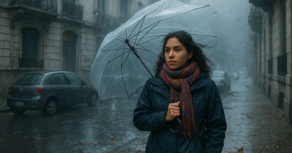 Tormentas de invierno en Buenos Aires: granizo, vientos y un inicio de vacaciones pasado por agua