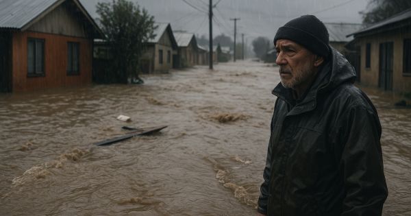 Desgarrador temporal azota Chile: el peor en 30 años deja muertos, evacuados y alerta máxima