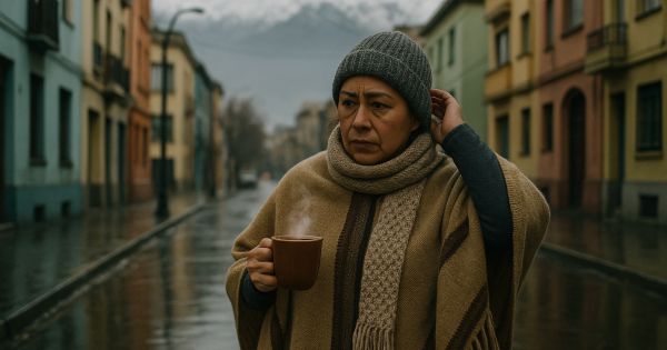 ¡Atención Santiago! Se aproxima un nuevo frente frío y se esperan lluvias y nieve esta semana