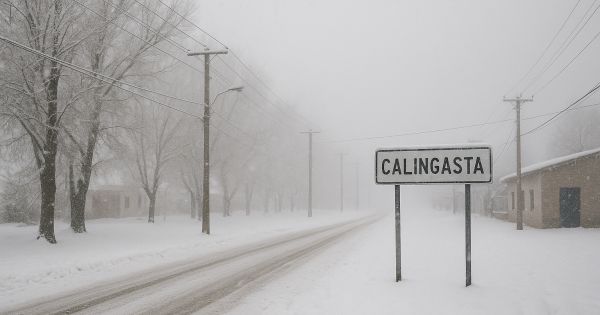 ¡Alerta Invernal! Suspenden Clases en Calingasta por Fuerte Temporal de Nieve
