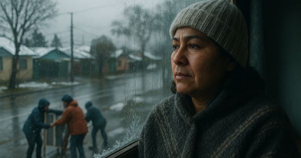 Alerta por ciclón extratropical: lluvias, vientos intensos y nieve sorprenden al centro y sur del país