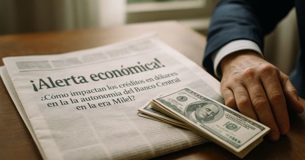 ¡Alerta económica! ¿Cómo impactan los créditos en dólares en la autonomía del Banco Central en la era Milei?