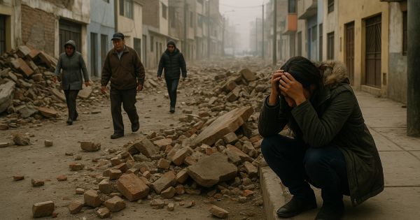 Impactante sismo de magnitud 7,2 sacude Perú: así se vivió el temblor en pleno invierno sudamericano
