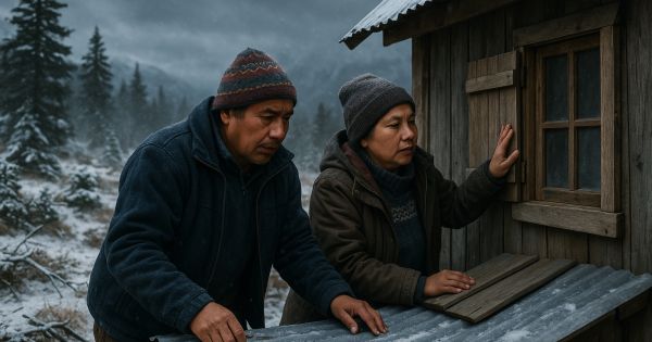 Atención: Se esperan intensas tormentas, nevadas y fuertes vientos en el sur del continente