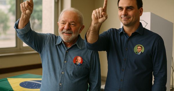 Elecciones en Brasil: Lula y Flávio Bolsonaro Apuntan a la Victoria en Primera Vuelta