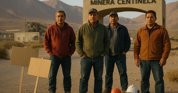 Huelga en Minera Centinela: Más de 700 trabajadores paralizan faenas tras fallida mediación con Antofagasta Minerals
