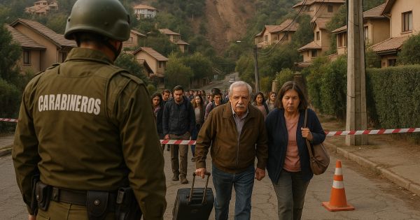 Evacuaciones en Las Condes: Precaución Máxima tras Riesgo de Remoción en Masa