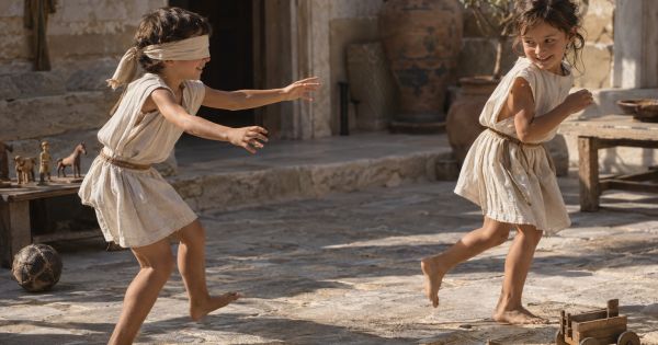 Así era crecer en la Antigua Grecia: juegos, rituales y una infancia muy distinta
